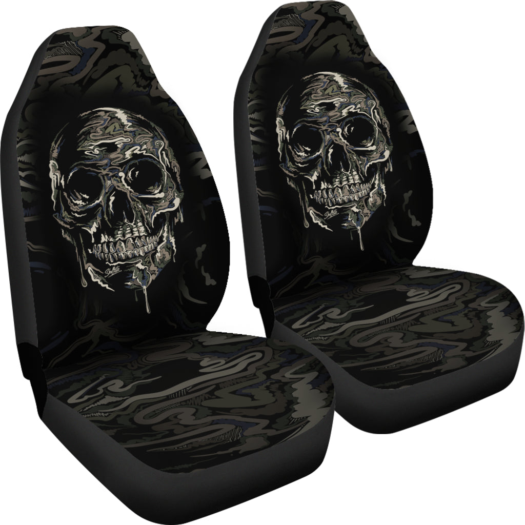 Skullistic Camo Skull Seat Covers