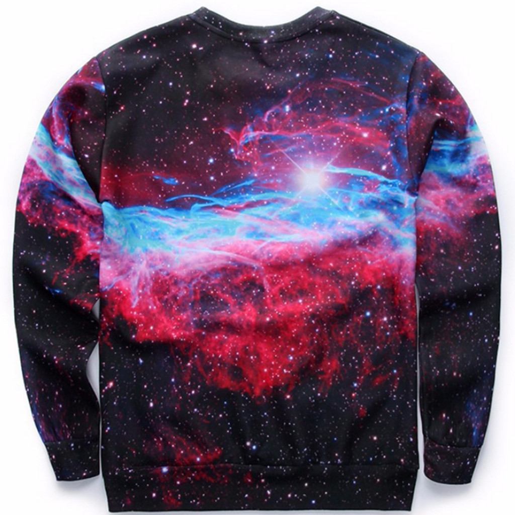 Galaxy Cat Eating Pizza & Taco Sweater