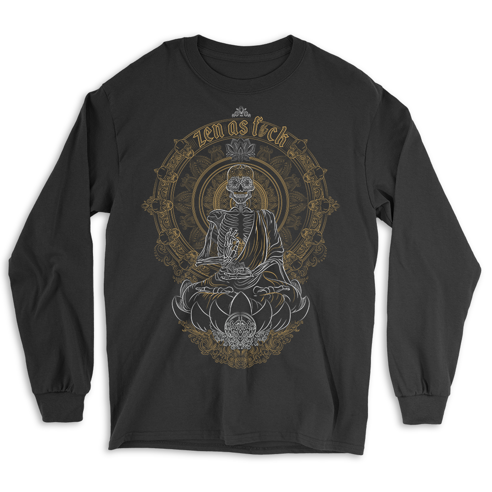 Skullistic Zen Meditating Skeleton Apparel