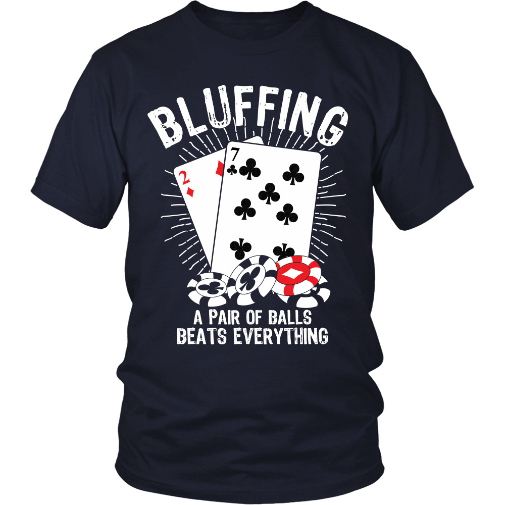 Bluffing! A Pair Of Balls Beats Everything