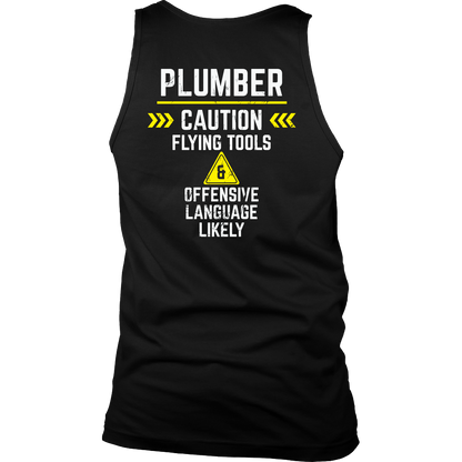 Plumber - Flying tools and offensive language likely