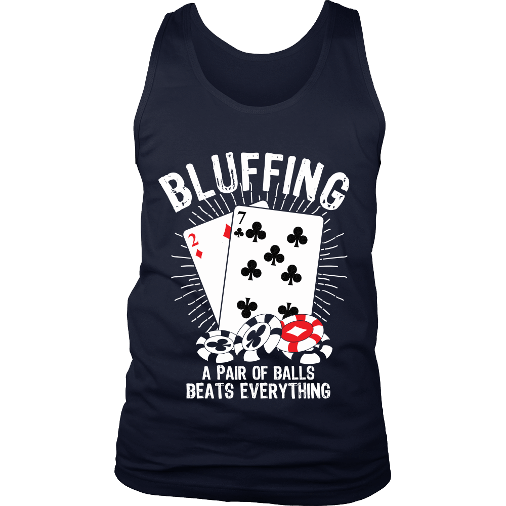 Bluffing! A Pair Of Balls Beats Everything