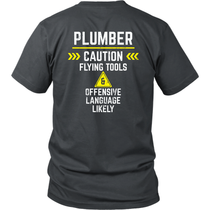 Plumber - Flying tools and offensive language likely