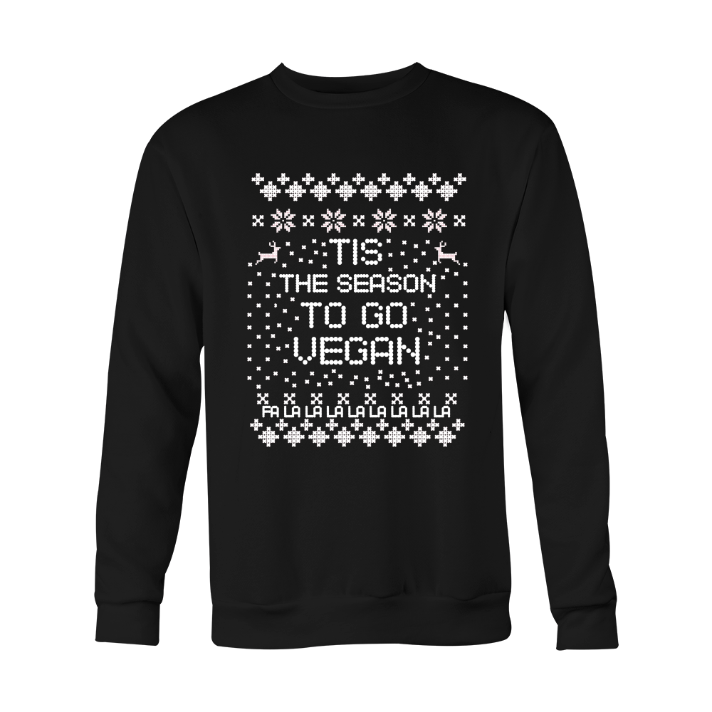 Tis The Season To Go Vegan - Christmas Sweater