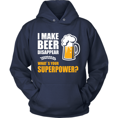 I Make Beer Disappear Apparel