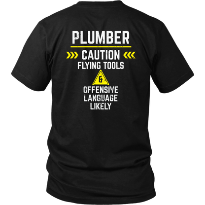 Plumber - Flying tools and offensive language likely