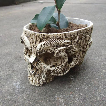 Skull Plant Pot