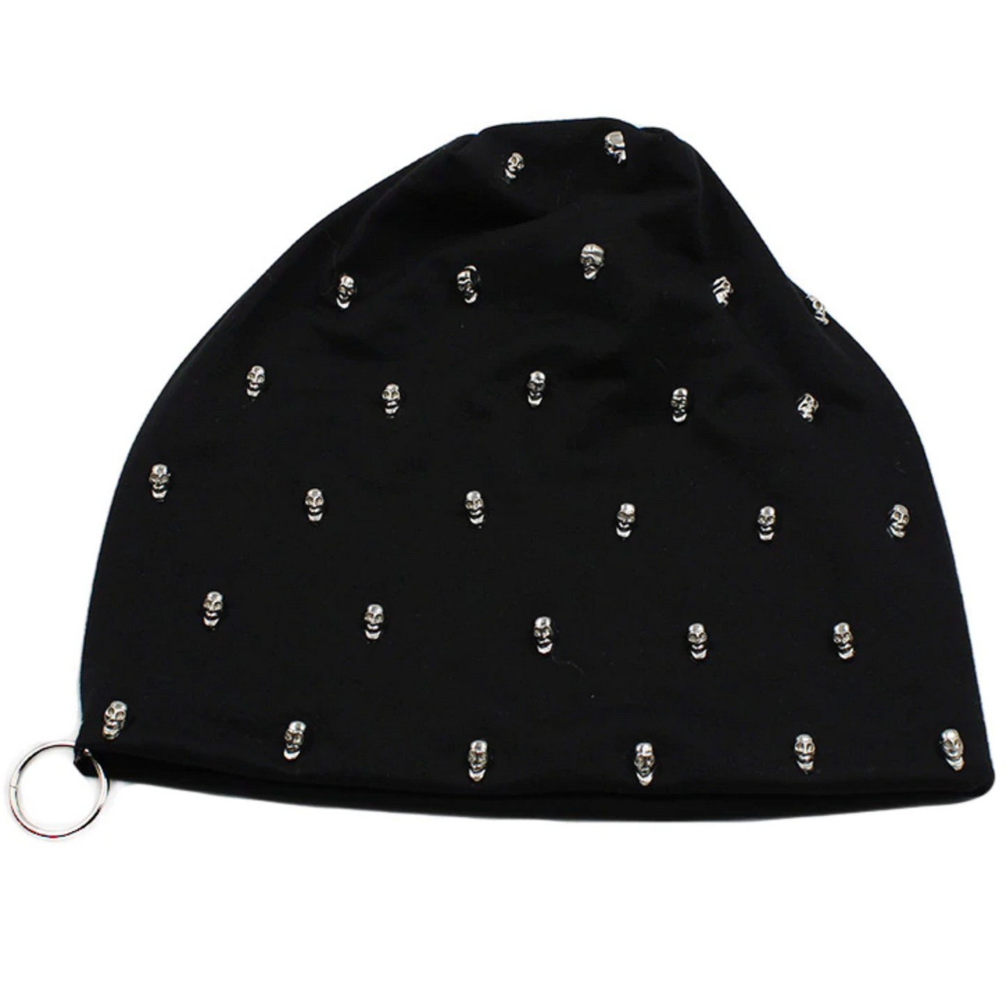 Metal Skulls Beanie With Hoop