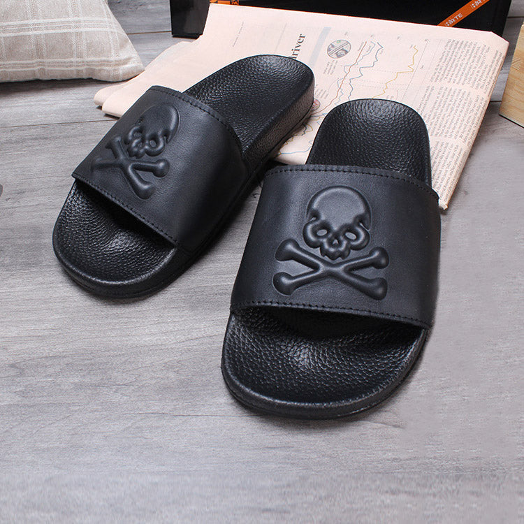 Zapps Skull Slide Slippers (Women's Size)