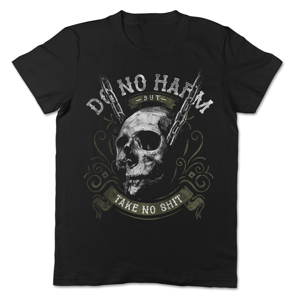 Skullistic Do No Harm Skull T-shirt