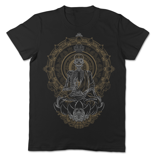 Skullistic Zen Meditating Skeleton Apparel TF