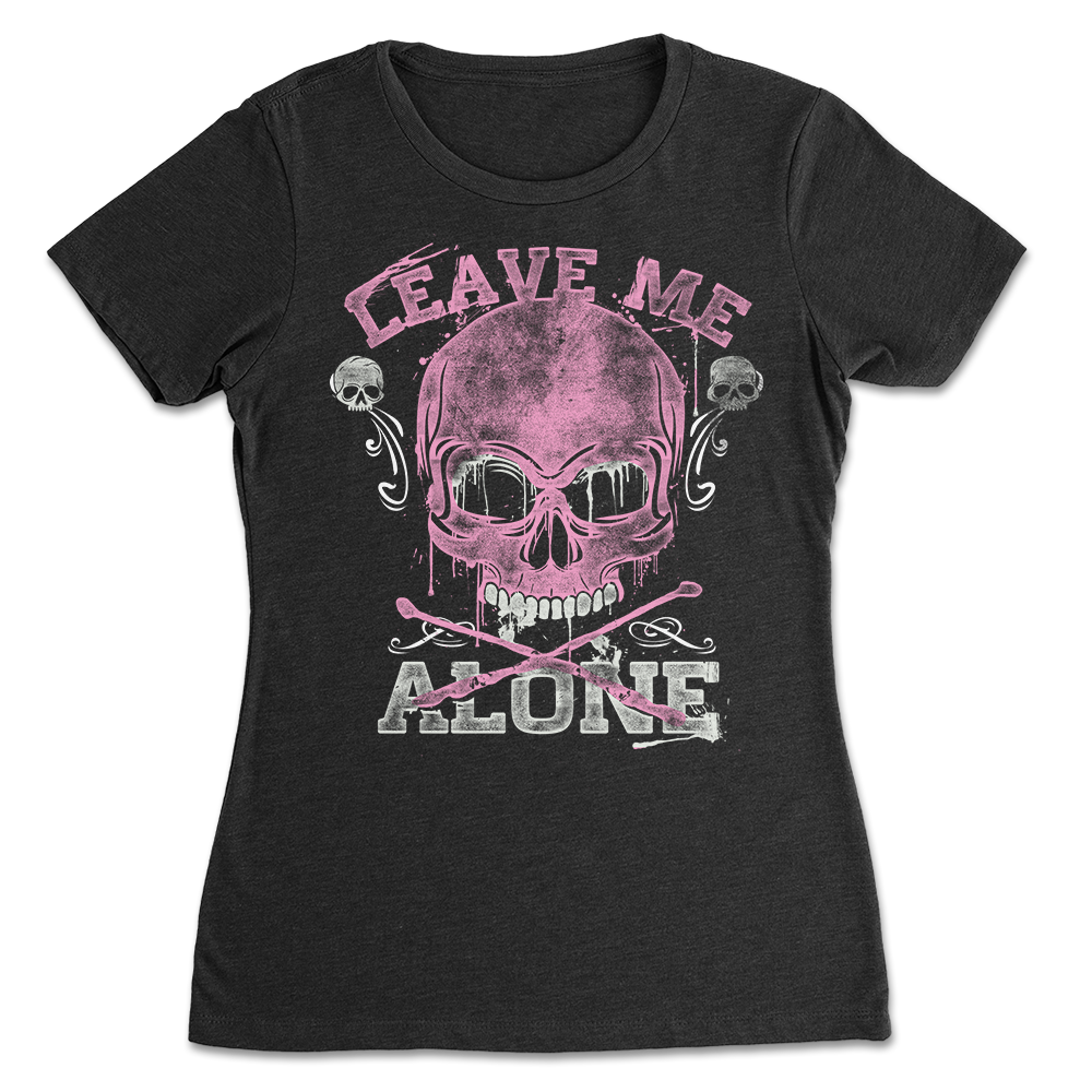 Skullistic Leave Me Alone Skull Pink