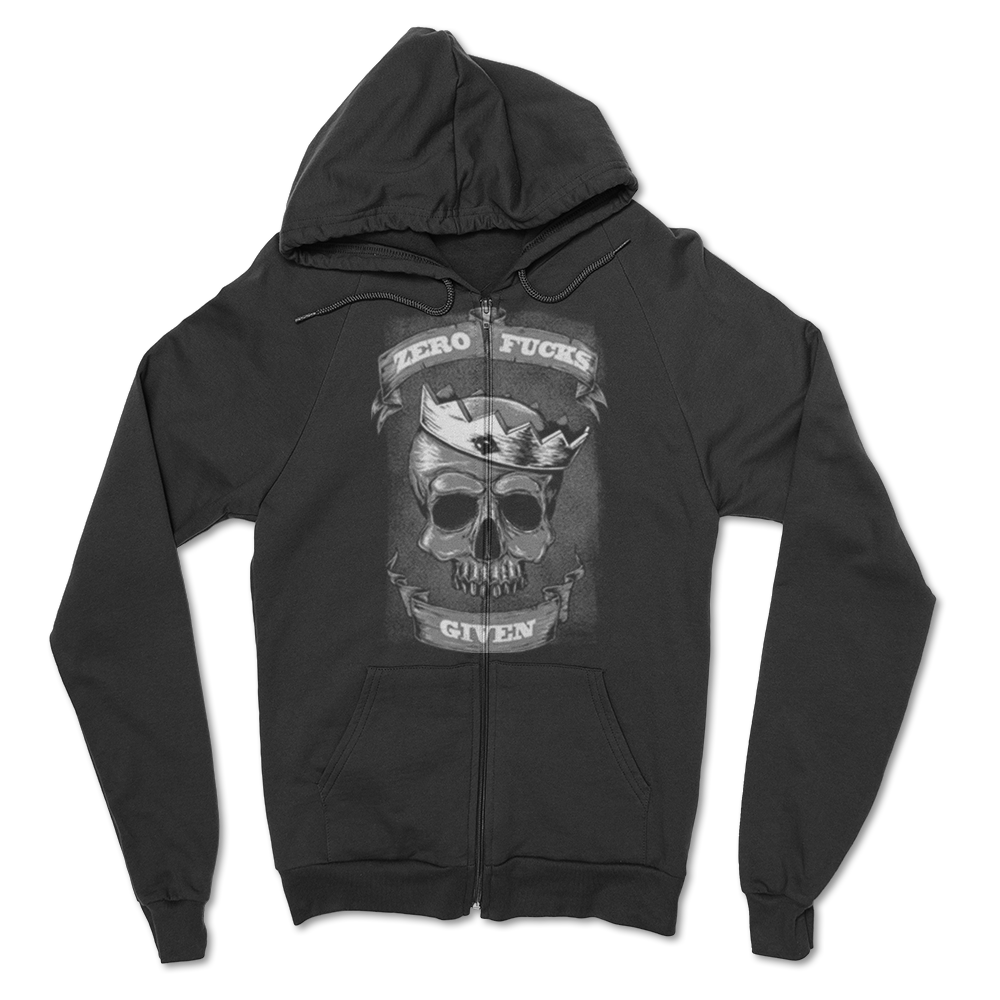 Zero Crowned Skull Hoodie